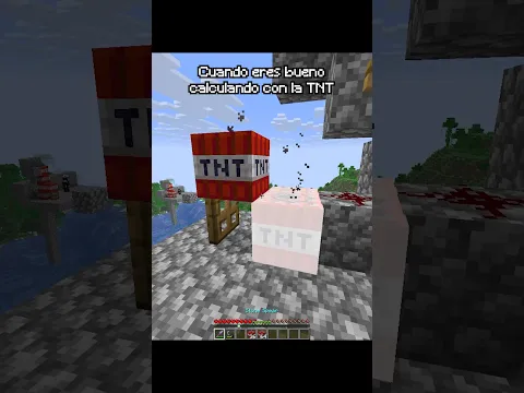 TNT timing #minecraft #minecraftshorts #minecraftmeme #memes