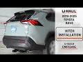 2019-2025 Toyota Rav4 U-Haul Trailer Hitch Installation