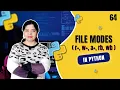File Modes in Python r w a rb wb Crack IT With Anu - Tutorial