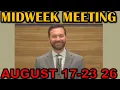 JW midweek meeting for this week august 17-23 2026