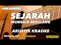 Download Lagu Sejarah Mungkin Berulang - New Boyz ( KARAOKE AKUSTIK | FEMALE KEY )