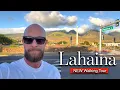 NEW Lahaina Walking Tour Seeing Signs of Life