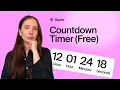 Add a Free Countdown Timer to Squarespace in 2 Minutes