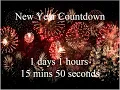 Simple New Year Countdown in Python