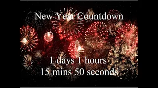 Simple New Year Countdown in Python