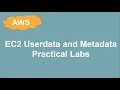 EC2 Userdata and Metadata Hands-on Labs
