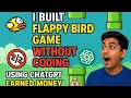 How to Flappy Bird Game Without Coding Using ChatGPT Published Online