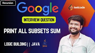 Print All Subsets Sum From LeetCode Easy to understand JAVA