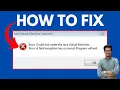 Fix Java Virtual Machine Launcher Error Could Not Create the Java Virtual Machine on Windows