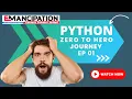 Master Python from Zero to Hero with Subir Sir Best Python Training in Ranchi Emancipation Edutech