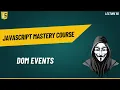 Master JavaScript Events Click Mouse Keyboard Random Color Generator