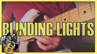 Download BLINDING LIGHTS - The Weeknd ELECTRIC GUITAR COVER MP3