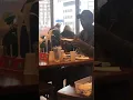 Guy Showcases Amazing Levitation Trick With Napkin While Sitting on Table