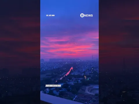 View triệu đô là đây: phát mê với khoảnh khắc hoàng hôn hà nội vào mùa này, đẹp như trong tranh