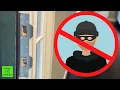 Front Door Security Strike Plate Easy Install