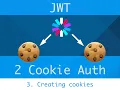 JWT 2 Cookie Authorization - Creating cookies