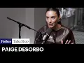 Paige DeSorbo On Her Beauty Secrets, Podcasting Success \u0026 Pajama Empire | Forbes Talks Shop
