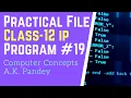 PROGRAM BINARY OPERATION PYTHON PANDAS DATAFRAME PYTHON INFORMATICS PRACTICES CLASS 12