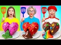 Download Lagu Me vs Grandma Chocolate Food Challenge | Amazing Kitchen Recipes by Choco DO