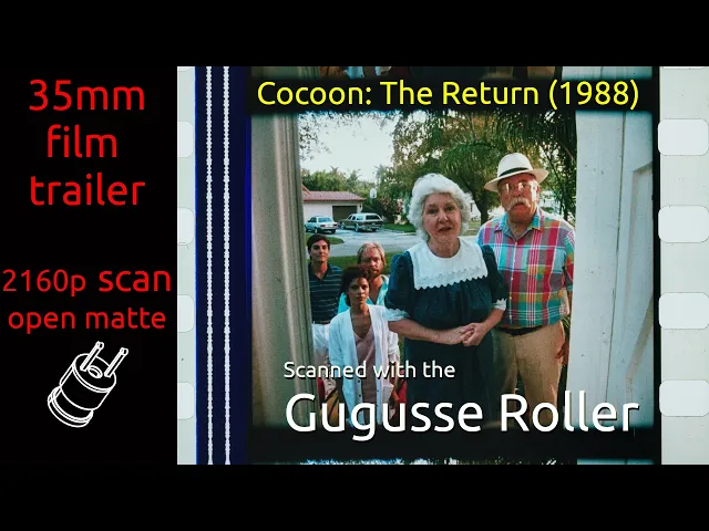 Cocoon: The Return (1988) 35mm film trailer, flat open matte, 2160p