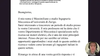 Download 1 - Produzione scritta CILS B2 - E-mail all'università MP3