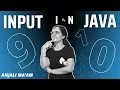 INPUT IN JAVA SCANNER CLASS ICSE 9 AND 10 ANJALI MA AM