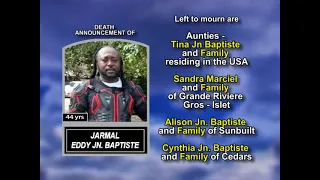 Jarmal Eddy Jn Baptiste Long Obituary
