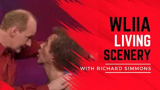 whose line is it anyway scene with richard simmons living scenery