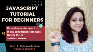 JavaScript Tutorial Conditional Statements-if else-if nested else-if switch statement