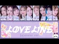 NiziU 【 LOVE LINE -Japanese ver.- 】 パート分け/歌割り 和訳比較付き フルサイズ