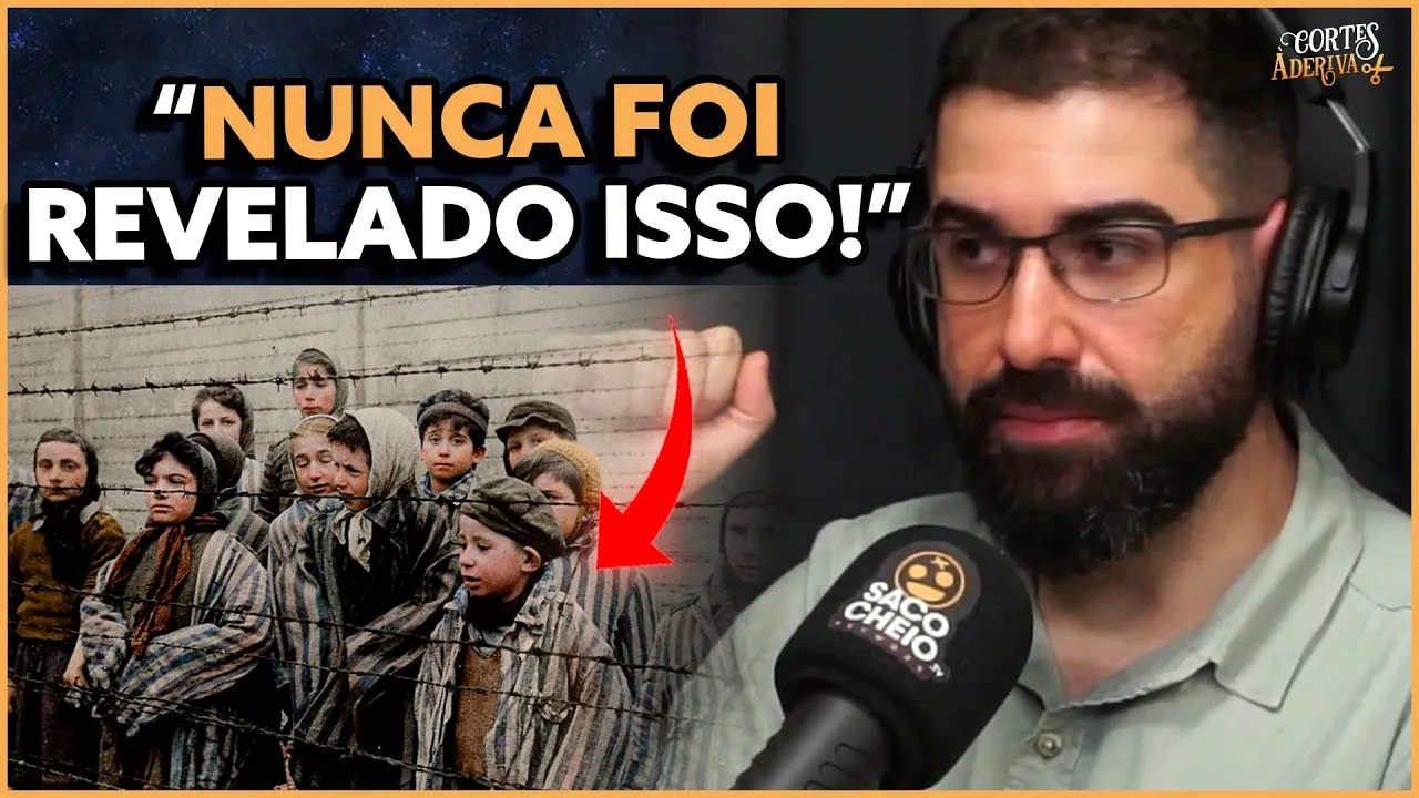 Coisas que VOCÊ NÃO SABIA sobre o HOLOCAUSTO | À Deriva Podcast