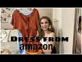 DRESS FROM summer dress on haul dress from de amazon Simplee