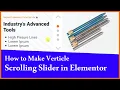 How to Make Vertical Scrolling Slider in Elementor Vertical Slider with Vertical Navigation Dots