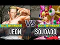 KOF XV ▰ LEON (Geese / Shermie / Athena) vs SOLDADO (Sylvie / Isla / Yamazaki) ▰ High Level Gameplay