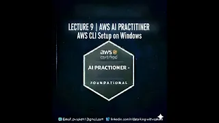 Lecture 9 AWS CLI Setup on Windows Step by Step Guide for Beginners