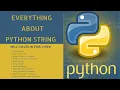 Everything About Python String PART 1 Pycyber Academy
