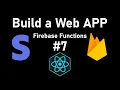 Ecommerce ReactJS web-app - Create and call a firebase function