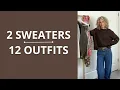 Download Lagu Sweater Weather Outfits | How to Style 2 Sweaters for 12 Easy Looks