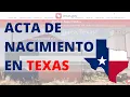 How to Get a Birth Certificate in Texas