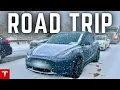 Tesla Model Y 2000 Mile EXTREME Weather Road Trip