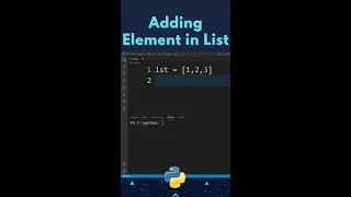 Append Element to List in Python