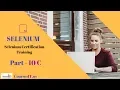 Selenium tutorial Automation Testing Selenium Training-Part10 C
