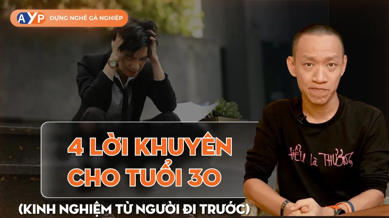 Outline Video 4 điều tuổi 20,30 cần chuẩn bị để không THẤT NGHIỆP | Nguyễn Hữu Trí