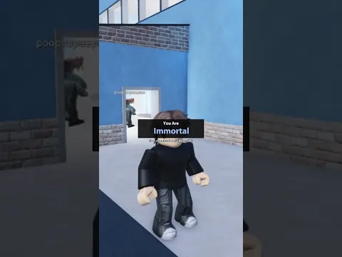 Immortal role in MM2 😱 #roblox #shorts #murdermystery2 #mm2roblox #mm2