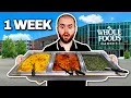 I Only Ate Whole Foods BUFFET For 1 Week Hot Bar Challenge
