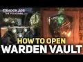 How To Open The Warden Vault Locks - Dragon Age the Veilguard