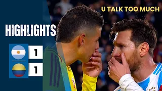 Lionel Messi Vs James Rodriguez Argentina Vs Colombia World Cup Qualifiers 