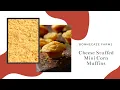 Cheese Stuffed Mini Cornbread Muffins