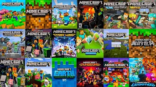 The Evolution of MINECRAFT Games 2011-2023