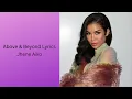 Jhene Aiko   Above and Beyond lyrics